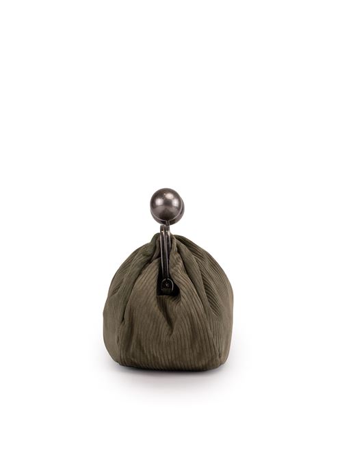 Pasticcino Bag Medium Destino in suede a costine Verde Salvia WEEKEND MAX MARA | 2515511044600003